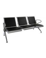 Banco HF 3 Seater Metal Bench with cushion