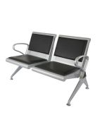 Banco HF 2 Seater Metal Bench with cushion