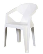 Muze 94PNA Stackable Chair White Refurbished
