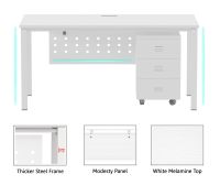 Figura 72-12 White Modern Workstation