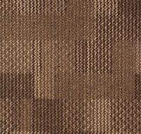 Mahmayi Calgary 100% PP Carpet Tile for Home, Office (50cm x 50cm) Per Square Meter With Free Professional Installation - Walnut