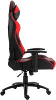 Gumi 09854 High Back Black & Red Video Gaming Chair with PU Leatherette
