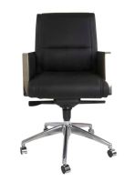 Tuoli 9434L Executive Low Back Chair Black PU Refurbished
