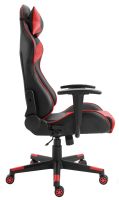 Mahmayi Racer C599 Gaming Chair Red With PU Leatherette & Seat Adjustable Height For Gaming Desks