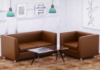 Mahmayi 679 Single Seater PU Sofa - Chocolate Brown