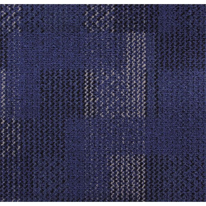 Dark blue textured fabric with a subtle plaid pattern featuring lighter blue and gray accents.