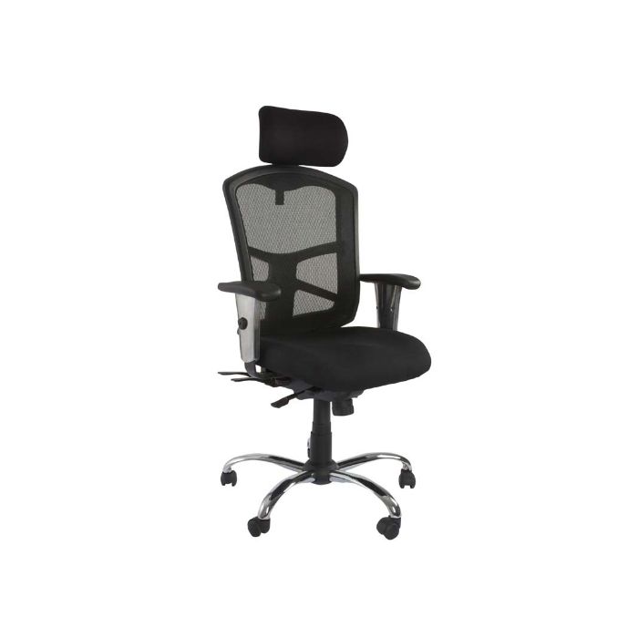 Cadeira 90804 High Back Ergonomic Mesh Chair Black 