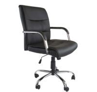 Nova 2203 Executive Low Back Chair Black PU