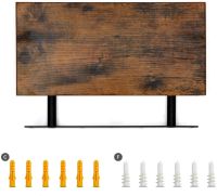 Mahmayi LWS24BX Floating Wall Shelf for Photos, Decorations - Rustic Brown