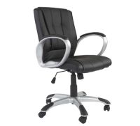 Bruno 0078 Executive Low Back Chair Black PU