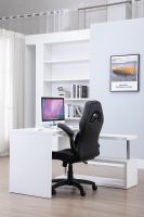 Ultimate Ergonomic Grey Gaming Chair with PU Leatherette