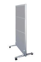 Enva GT60 160 Height Fabric 60 Width Aluminium Office Partition Panel with Wheels