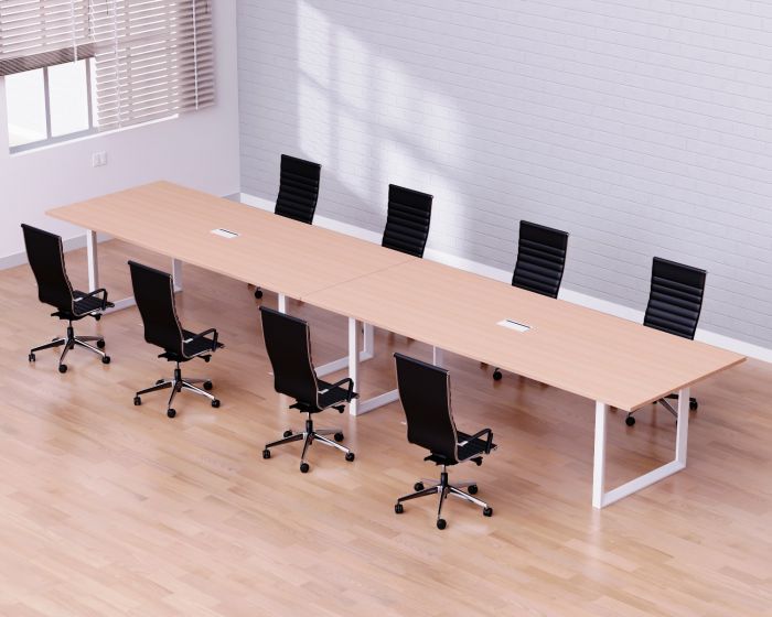 Vorm 136-36 8 Seater Oak Conference-Meeting Table