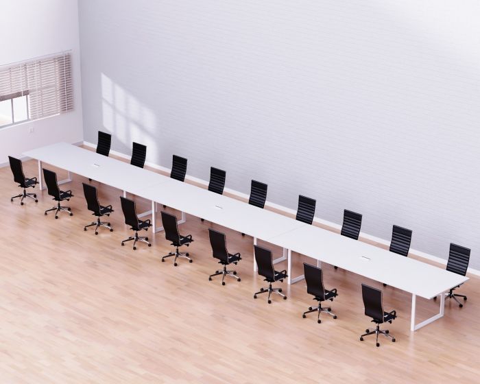Vorm 136-72 18 Seater White Conference-Meeting Table