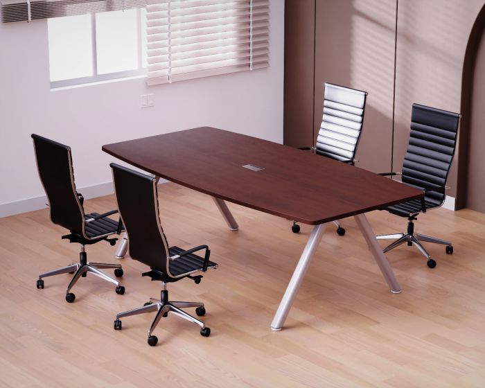 Incontro C148-18 Modern Conference Table Apple Cherry