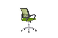 Mahmayi Sleekline 69001 Lowback Chair Green Mesh For Multi-Pupose Places like Homes, Offices, Conference Rooms.