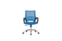 Mahmayi Sleekline 69001 Lowback Chair Blue Mesh For Multi-Purpose- Home, Office, Everywhere.