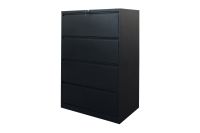 Godrej OEM 4 Drawer Lateral Steel Filing Cabinet Black