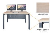 Mahmayi 72-12 Oak Modern Workstation without Drawer