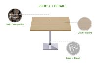Ristoran 500PE-240 8 Seater Square Modular Pantry Table Oak