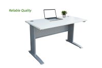 Stazion 1260 Modern Office Desk White