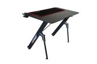 ContraGaming by Mahmayi TJ HYG-01 Gaming Chair with PU Leatherette and V2-1060 Plain Desk Gaming Table Black Combo
