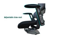 Robotto 608 Medium Back Ergonomic Mesh Chair Black