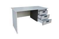 Mahmayi MP1 120x60 Limited Edition Writing Table With Hanging Drawers - Grey