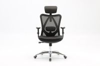Mahmayi Sihoo M18 Office Desk Chair, Ergonomic Computer Office Chair with Adjustable Headrest and Lumbar Support,High Back Executive Swivel Chair Black