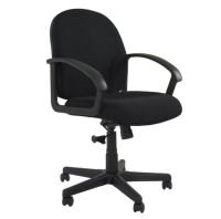 Helena 591-1 Low Back Chair UK Black