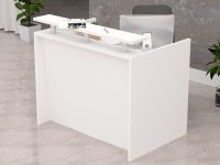 Mahmayi Best Crafted R06 Office Desk without Drawers For All Purpose-Conference Rooms, Meeting Rooms, Counters. (White-120CM)