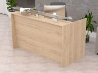 Mahmayi R06 Sand Gladstone Office Reception Desk - 160cm