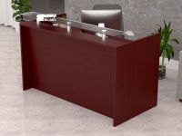 Harrera R06-18 Modern Reception Desk Apple Cherry