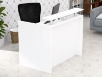 Mahmayi Best Crafted R06 Office Desk without Drawers For All Purpose-Conference Rooms, Meeting Rooms, Counters. (White-120CM)
