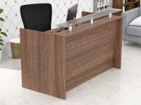 Mahmayi Tobacco Aida R06 Office Reception Desk - 140cm