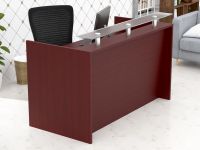 Mahmayi R06 Apple Cherry Office Reception Desk Without Drawers - 160cm