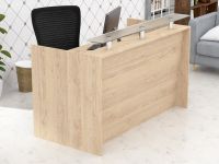 Mahmayi R06 Sand Gladstone Office Reception Desk - 160cm