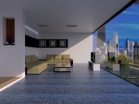 Mahmayi Fairview 100% PP Carpet Tile for Home, Office (25cm x 100cm) Per Square Meter - Royal Blue