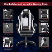 ContraGaming by Mahmayi TJ HYG-02 Gaming Chair with Footrest & PU Leatherette