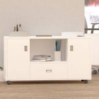 Carre 239 White Side Extension Cabinet