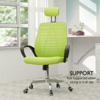 Sleekline 1004 Task Chair Green Mesh