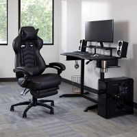Mahmayi RSP-110 Racing Style Gaming Chair, Black