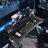 ContraGaming by Mahmayi TJ HYG-01 Gaming Chair with PU Leatherette and V2-1060 Plain Desk Gaming Table Black Combo