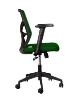 Sleekline 1651A Low Back Chair Green Mesh