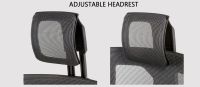 Executive High Back Ergonomic Mesh Chair Office Mesh Chair With Caster wheels Feature - Black