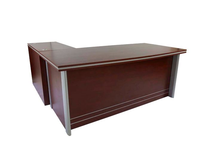 Plata Modern Executive Desk Configurable