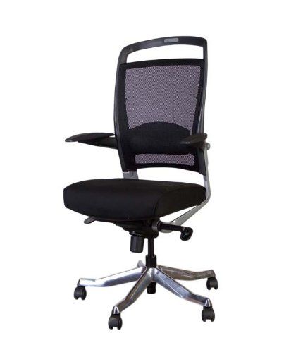 Pivot 068 Medium Back Ergonomic Mesh Chair Black