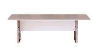 Zelda N31E-24 Conference Table Light Concrete