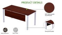Figura 72-12 12 Seater Apple Cherry U-Shaped Conference-Meeting Table