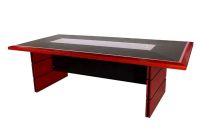 Zelda N31E-24 Conference Table Red Mahogany